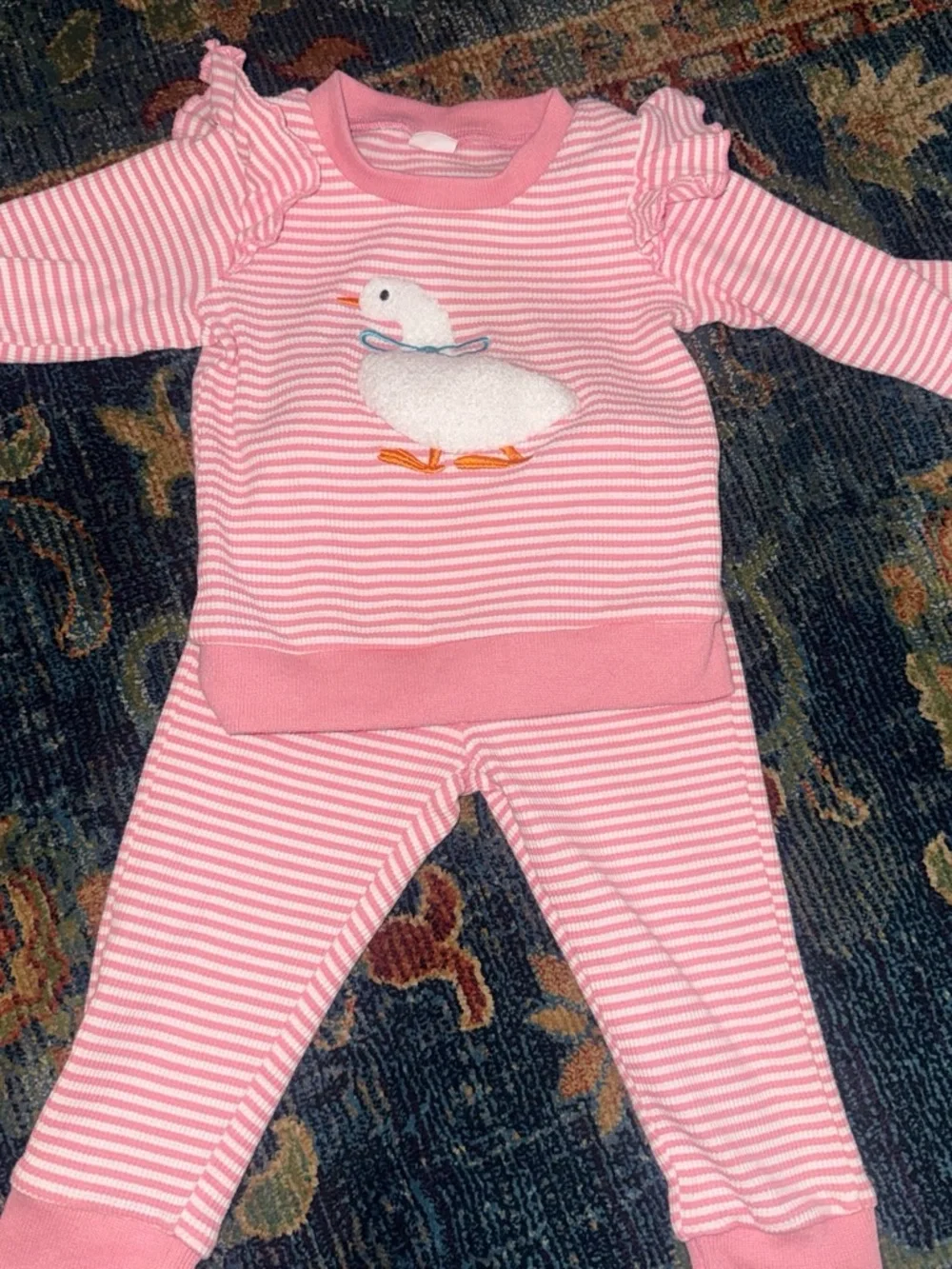 adidas Light Pink Hoodie and Sweatpants Set